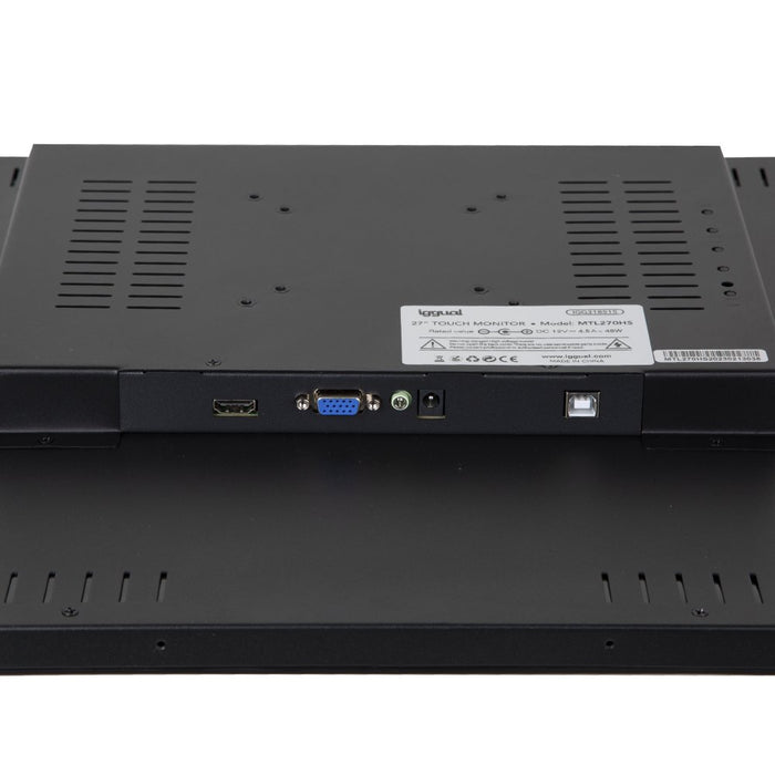 EAN 8435364318515 - iggual MTL270HS LED display 68,6 cm (27") 1920 x 1080 Pixeles Full HD Pantalla táctil Mesa Negro imagen 6
