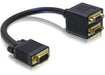 EAN 4043619650606 - DeLOCK Adapter VGA male to 2x VGA female cable VGA 0,2 m VGA (D-Sub) 2 x VGA (D-Sub) imagen 1