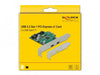 EAN 4043619904938 - DeLOCK PCI Express x1 Card to 2 x external SuperSpeed USB (USB 3.2 Gen 1) USB Type-C™ female tarjeta y ad imagen 4