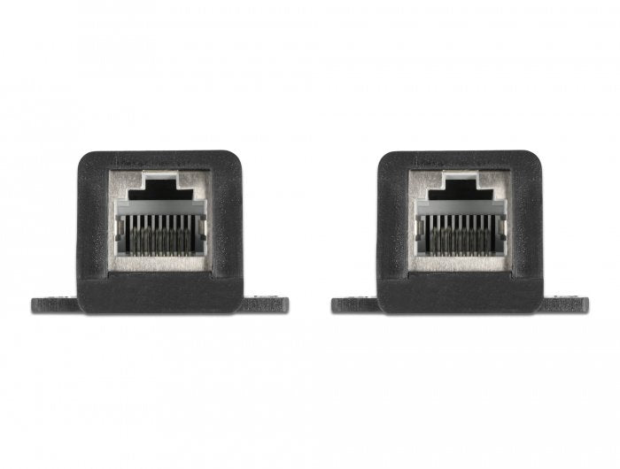 EAN 4043619870318 - DeLOCK 87031 cable de red Negro, Naranja 0,3 m imagen 3