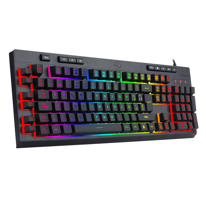 EAN 6950376779847 - REDRAGON K512RGB-SPS teclado Juego USB QWERTY Español Negro imagen 3