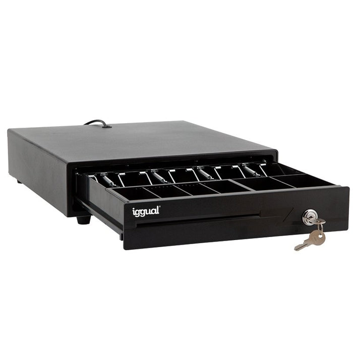 EAN 8435364316368 - iggual IRON-10 Cajón de efectivo automático y manual imagen 3