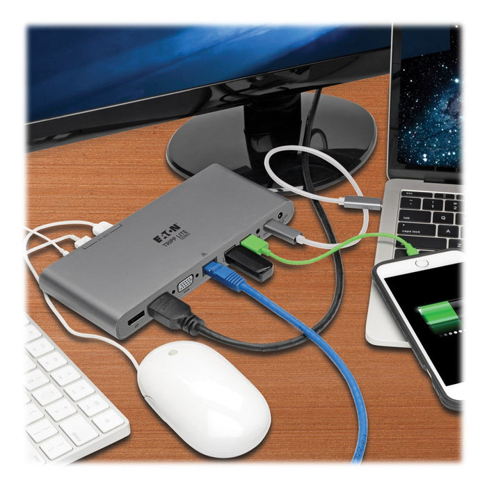 EAN 0037332273062 - Tripp Lite U442-DOCK4-INT base para portátil y replicador de puertos Alámbrico USB 3.2 Gen 2 (3.1 Gen 2)  imagen 5