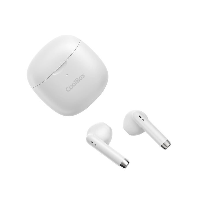 EAN 8436556140778 - CoolBox AURICULARES BLUETOOTH CON MICROFONO TWS-01 BLANCO True Wireless Stereo (TWS) Dentro de oído Llama imagen 4