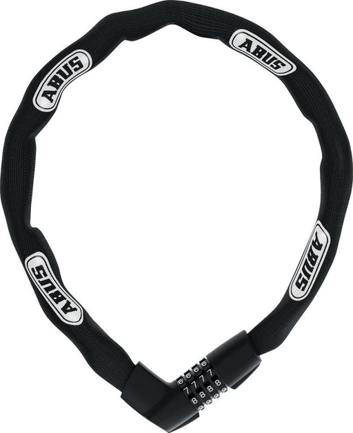 EAN 4003318485664 - ABUS 48566 candado para bicicleta Negro, Blanco 850 mm Candado con cadena imagen 1