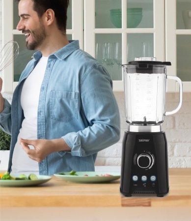 EAN 5908269351503 - Zelmer ZSB4799B licuadora 1,75 L Batidora de vaso 1200 W Negro imagen 4