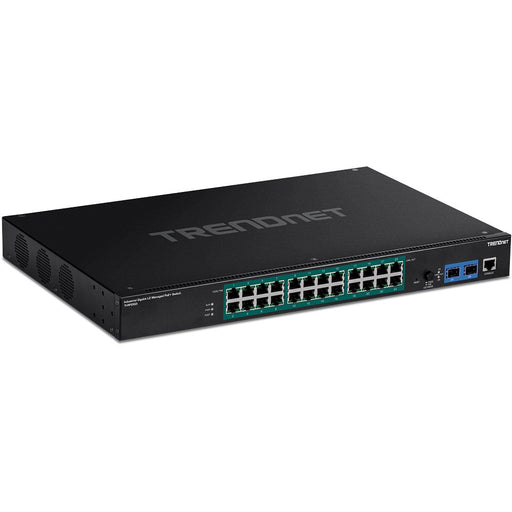 EAN 0710931161700 - Trendnet TI-RP262i Gestionado L2 Gigabit Ethernet (10/100/1000) Energía sobre Ethernet (PoE) 1U Negro imagen 1
