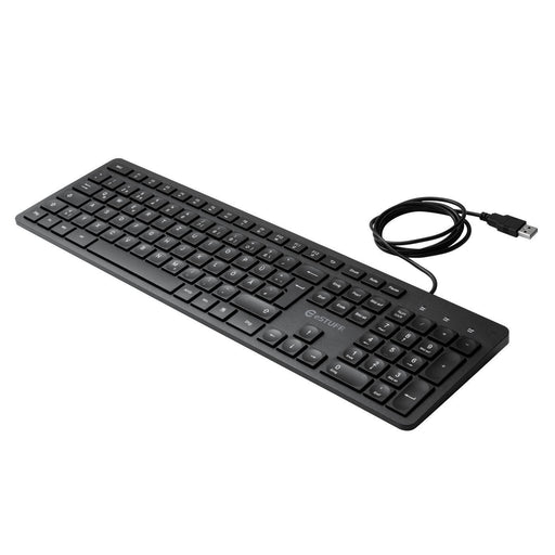 EAN 5704174595700 - eSTUFF GLB211402 teclado Oficina USB QWERTZ Alemán Negro imagen 1