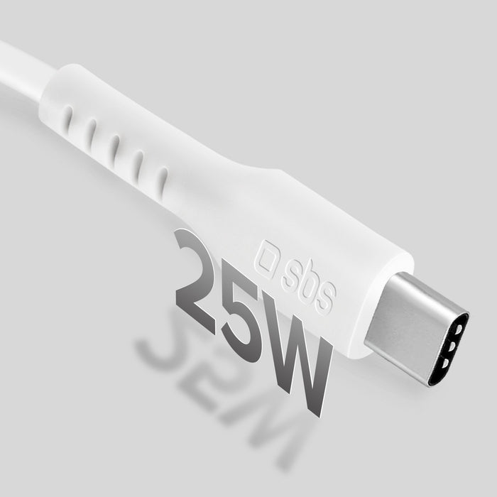 EAN 8018417457647 - SBS TECABLETCC10W cable USB USB 2.0 1 m USB C Blanco imagen 5