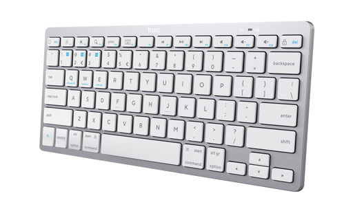 EAN 8713439246544 - Trust 24654 teclado Oficina QWERTY Español Plata, Blanco imagen 1