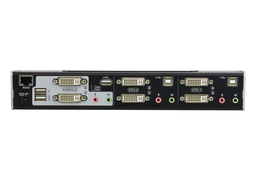 EAN 0672792004261 - ATEN CS1642A interruptor KVM Montaje en rack Negro, Plata imagen 3