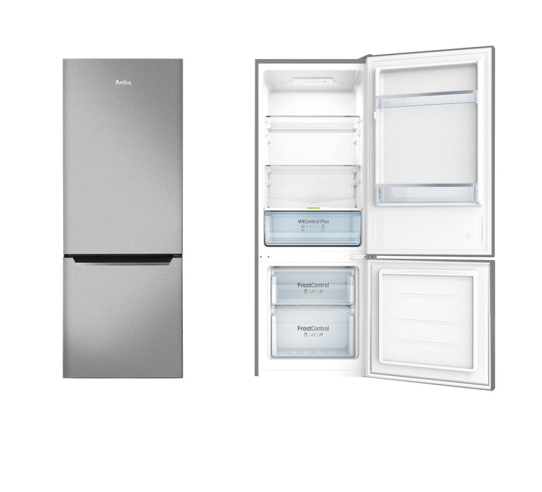 EAN 5906006912185 - Amica KGCL 384 160 E nevera y congelador Independiente 205 L Acero inoxidable imagen 10