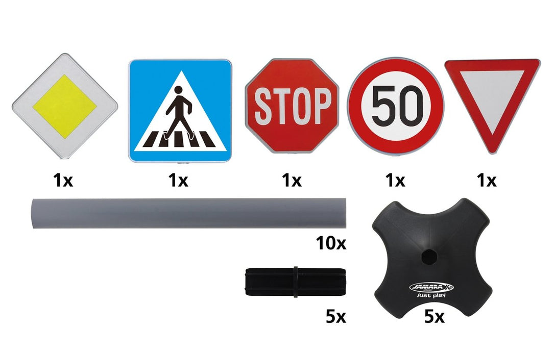 EAN 4042774439590 - Jamara 460257 accesorio para correpasillos o balancín infantil Juego de señales de tráfico de juguete imagen 9