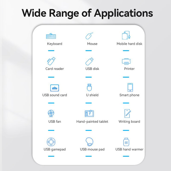 EAN 6922794746633 - Vention CHLBD hub de interfaz USB 3.2 Gen 1 (3.1 Gen 1) Type-A 5000 Mbit/s Negro imagen 8