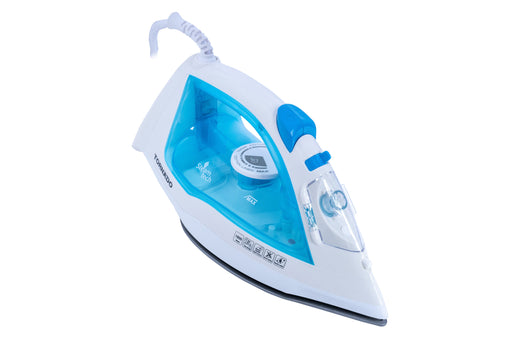 EAN 6221127467116 - TORNADO TST-1800B plancha Plancha a vapor Teflón 1800 W Azul, Blanco imagen 1