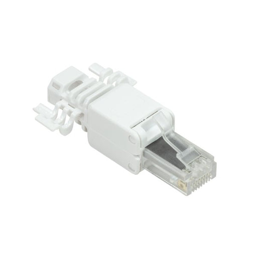 EAN 4052792052183 - LogiLink MP0028 conector RJ-45 Transparente, Blanco imagen 1