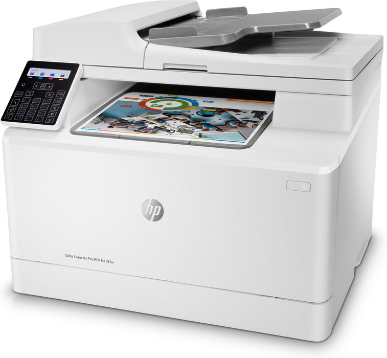 EAN 0193905485673 - HP Color LaserJet Pro MFP M183fw Laser A4 600 x 600 DPI 16 ppm Wifi imagen 2