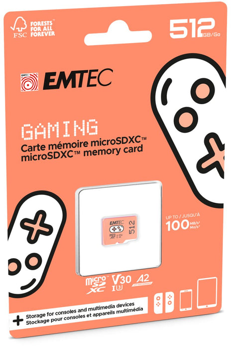EAN 3126170175991 - Emtec Gaming 512 GB MicroSDXC UHS-I imagen 3