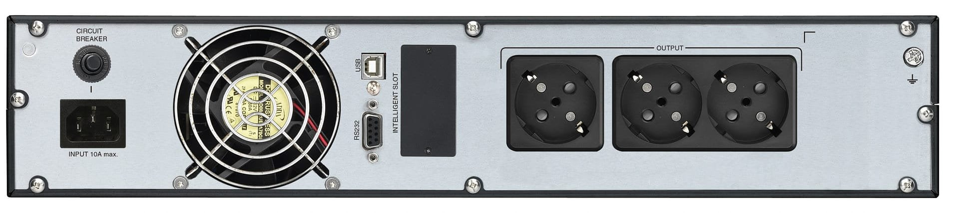 EAN 4713224520617 - FSP Champ Rack 2K sistema de alimentación ininterrumpida (UPS) Doble conversión (en línea) 2 kVA 1800 W 3 imagen 2