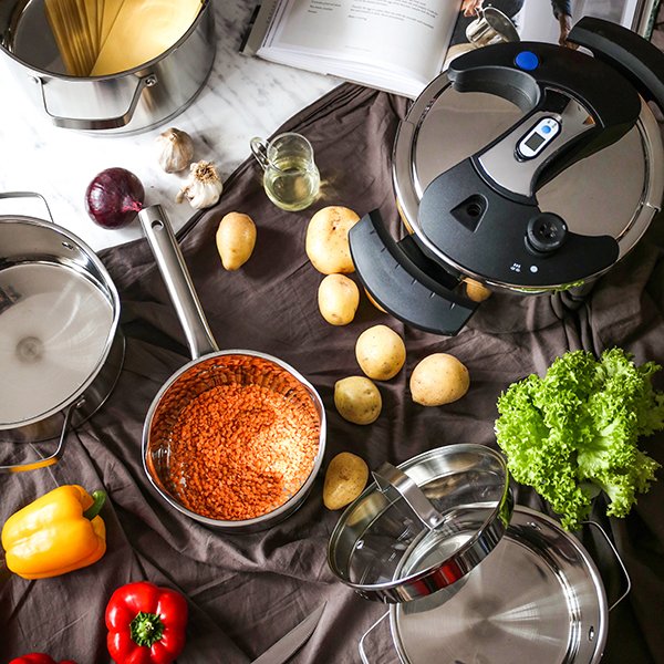 EAN 5901308010706 - Smile AGD MGS-07 olla a presión 7 L Acero inoxidable imagen 2