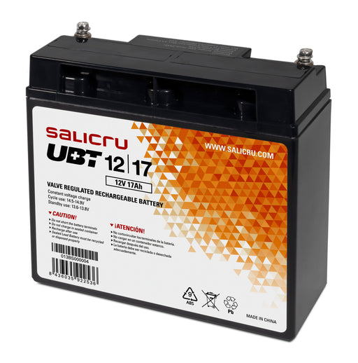 EAN 8436035922536 - Salicru 013BS000004 batería para sistema ups Sealed Lead Acid (VRLA) 12 V 17 Ah imagen 1