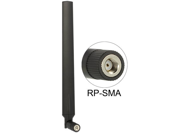 EAN 4043619889136 - DeLOCK 88913 antena para red Antena omnidireccional RP-SMA 7 dBi imagen 1