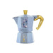 EAN 8006363074339 - Bialetti Bridgerton Cafetera italiana Negro, Azul, Oro, Púrpura, Amarillo imagen 1