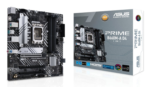 EAN 4711081508045 - ASUS PRIME B660M-A D4-CSM Intel B660 LGA 1700 micro ATX imagen 1