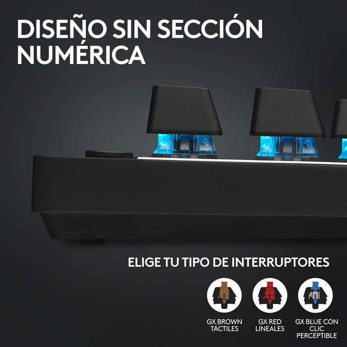 EAN 5099206113398 - Logitech G 920-012129 teclado Juego RF Wireless + Bluetooth QWERTY Español Negro imagen 8