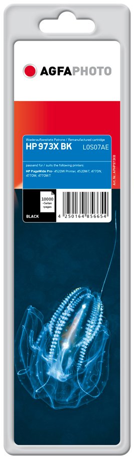 EAN 4250164856654 - AgfaPhoto APHP973XB cartucho de tóner 1 pieza(s) Compatible Negro imagen 1