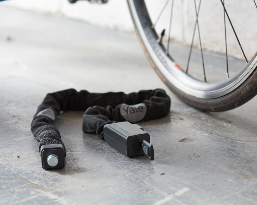 EAN 5052847132838 - Yale YCHK0/8/90/2 candado para bicicleta Negro 900 mm Candado con cadena imagen 7