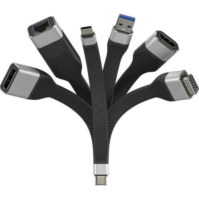 EAN 8059018367942 - Techly ICOC-USBC-DP12 adaptador de cable de vídeo 0,131 m USB Tipo C DisplayPort Negro imagen 5