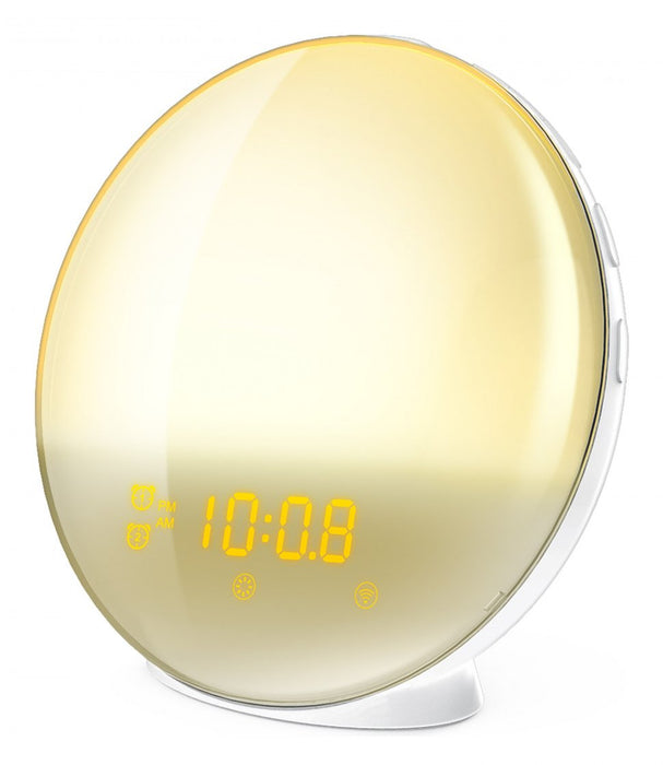 EAN 8426801166493 - Muvit MIOLAMP005 despertador Reloj despertador digital Blanco imagen 2