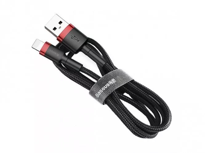 EAN 6953156296312 - Baseus CALKLF-R91 cable de conector Lightning 3 m Rojo, Negro imagen 2