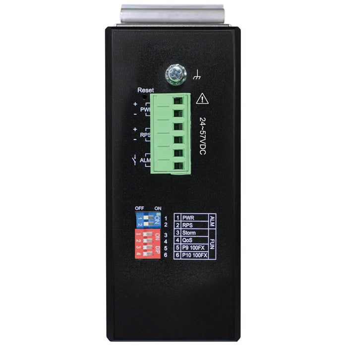 EAN 37332266996 - Tripp Lite NGI-S08C2POE8 switch Gestionado Gigabit Ethernet (10/100/1000) Energía sobre Ethernet (PoE) Negr imagen 3