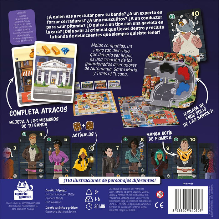 EAN 8435407640207 - Asmodee Malas Compañías Juego de mesa Multigénero imagen 5