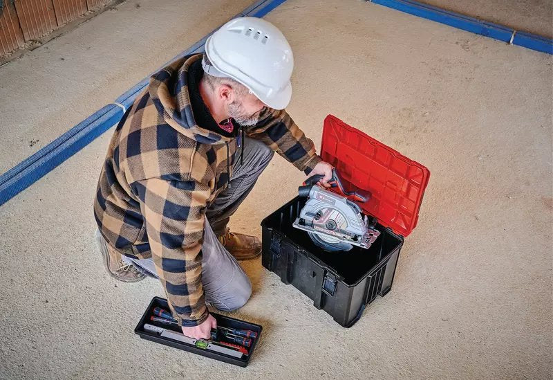 EAN 4006825667721 - Einhell E-Case M caja para equipo Portaaccesorios de viaje rígido Negro, Rojo imagen 3