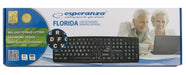 EAN 5901299909119 - Esperanza EK129 teclado HTPC USB QWERTY Inglés del Reino Unido Negro imagen 4