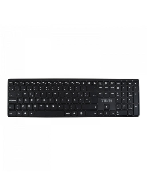 EAN 0662919107456 - V7 KW550ESBT teclado Universal USB + Bluetooth imagen 1