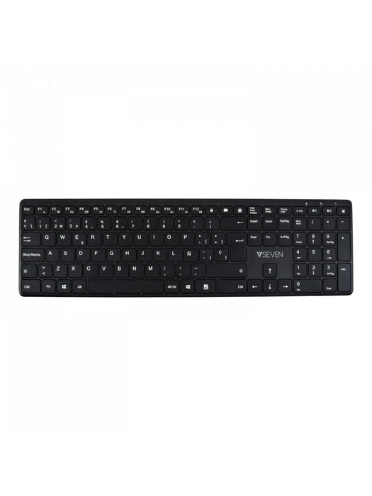 EAN 0662919107456 - V7 KW550ESBT teclado Universal USB + Bluetooth imagen 1