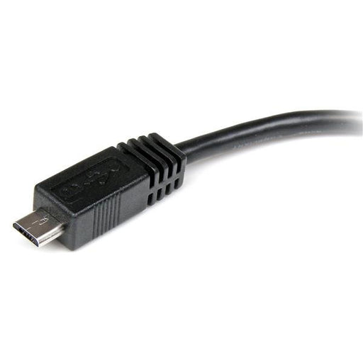 EAN 0065030847759 - StarTech.com UUSBMUSBMF6 cable USB 0,15 m Mini-USB B Micro-USB A Negro imagen 2