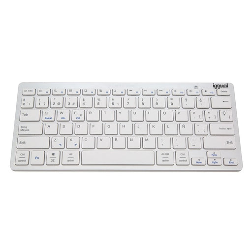 EAN 8435364316788 - iggual TKL-BK teclado Universal Bluetooth QWERTY Español Plata imagen 1