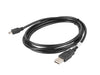 EAN 5901969413595 - Lanberg CA-USBK-10CC-0018-BK cable USB USB 2.0 1,8 m Mini-USB A USB A Negroimagen 2)