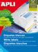 EAN 8410782024118 - APLI 02411 etiqueta autoadhesiva Blanco 1000 pieza(s) imagen 1