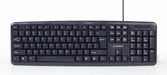 EAN 8716309120524 - Gembird KBS-UO4-01 teclado Ratón incluido Oficina USB QWERTY Inglés de EE. UU. Negro imagen 2