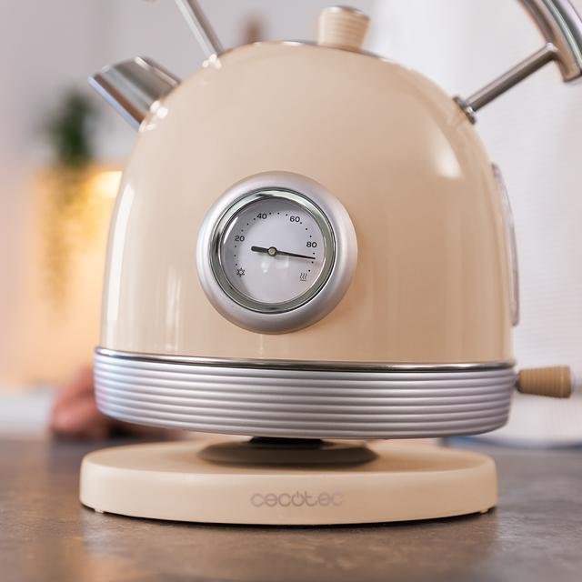 EAN 8435484014854 - Cecotec ThermoSense 420 tetera eléctrica 1,8 L 2200 W Beige imagen 7