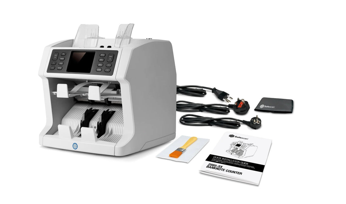 EAN 8717496337283 - Safescan 2995-SX Contador de billetes Negro, Blanco imagen 9