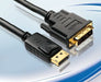 EAN 4260134112499 - PureLink DC0022-03 adaptador de cable de vídeo 3 m DisplayPort DVI-D Negro imagen 1