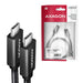 EAN 8595247908865 - Axagon BUCM32-CM05AB cable USB USB 3.2 Gen 2x2 0,5 m USB C Negro imagen 8