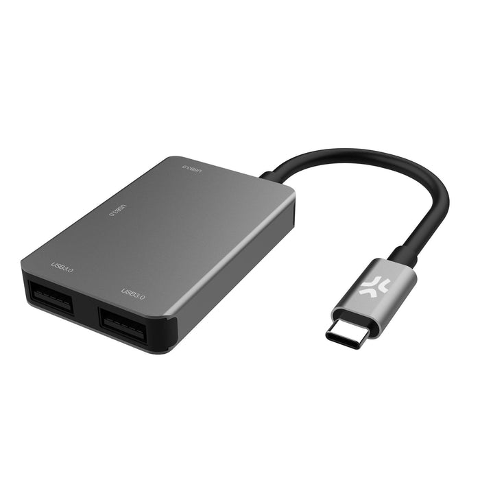 EAN 8021735204596 - Celly PROHUB4IN1SV hub de interfaz USB 2.0 Type-C Gris imagen 1